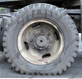 Photo Texture of Excavator Wheel